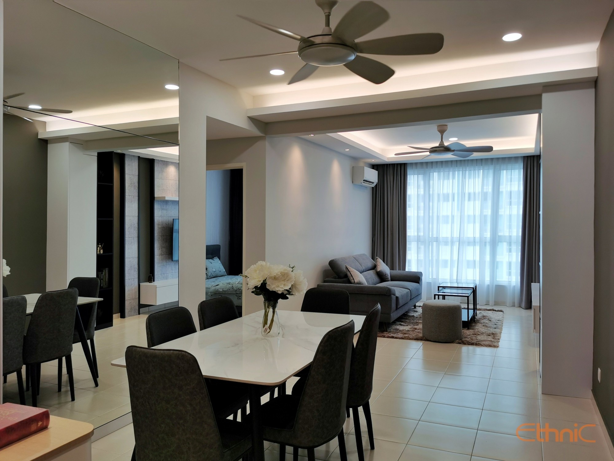 iSantorini Interior Design Penang Condominium